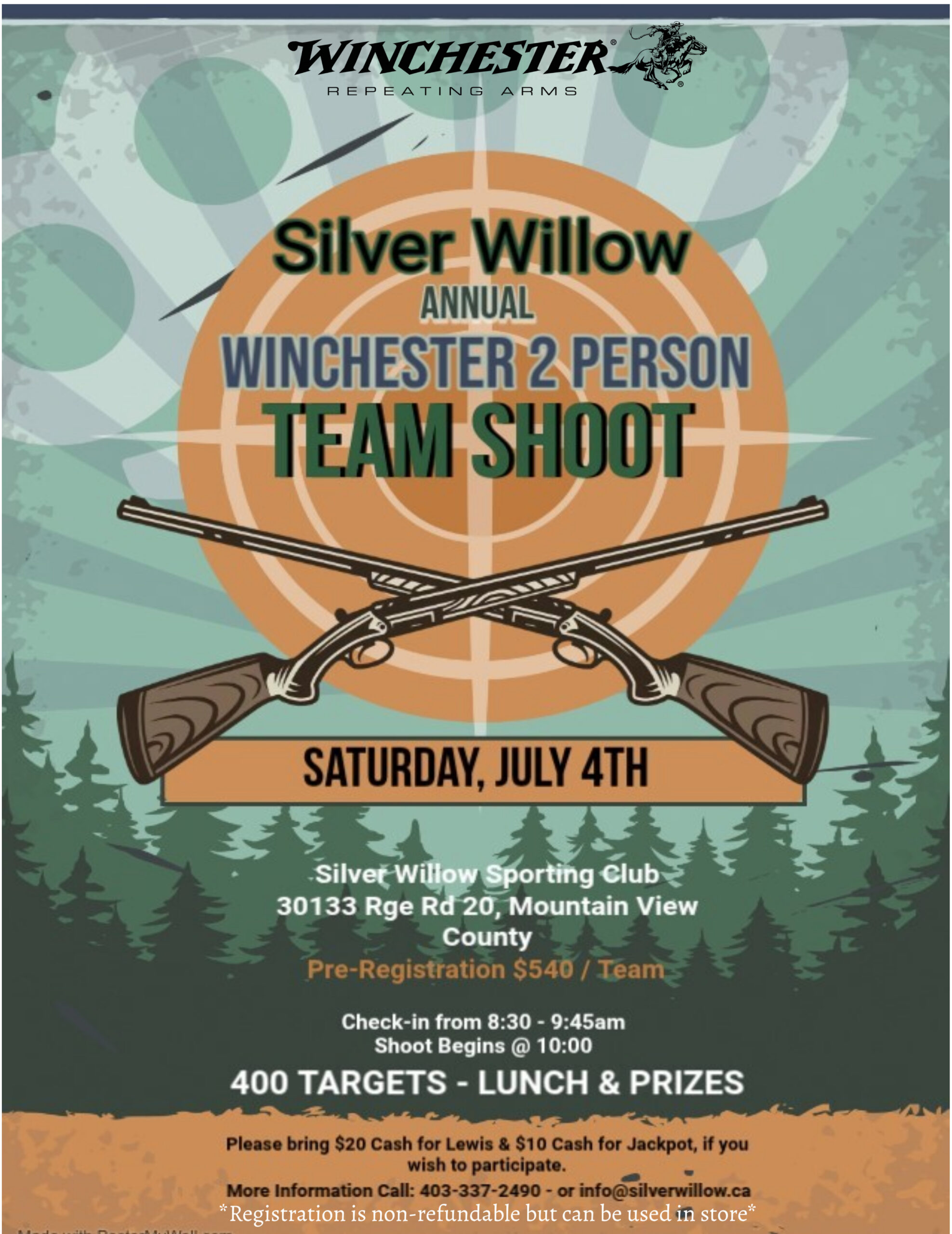 Winchester Two Person Team Shoot (July 4th, 2026) - Image 2